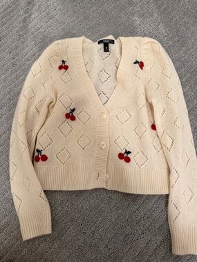 Aqua Cashmere Cardigan